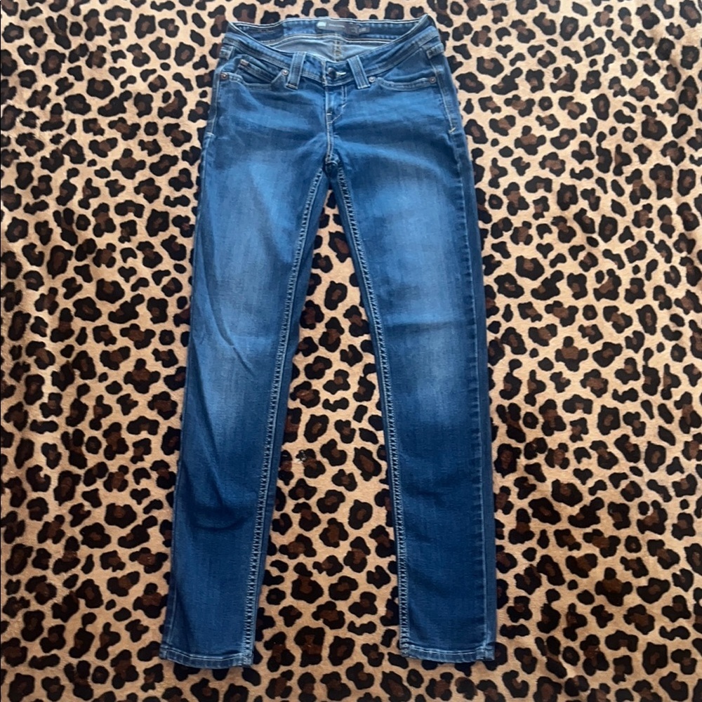 Levi's Demi curve dark wash skinny jeans size 1/25